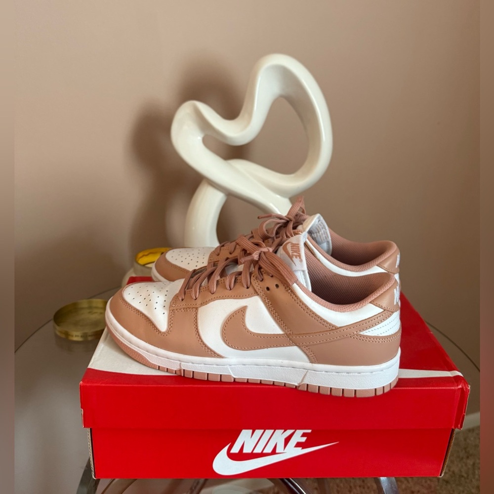 Nike Dunks Low White Rose/ Whisper Sneakers